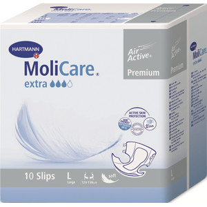 MoliCare Premium extra soft / МолиКар Премиум экстра софт Подгузники для взрослых разм.L, 10 шт.