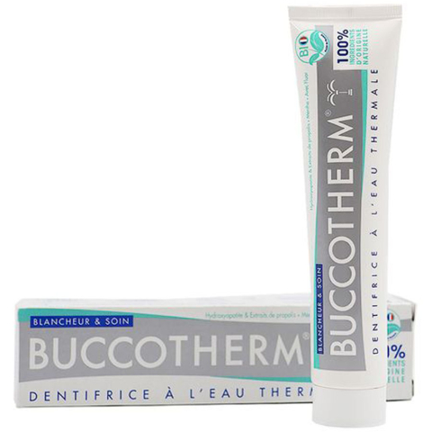 Буккотерм (Buccotherm) зубная паста отбеливание и уход с термальной водой, 75 мл
