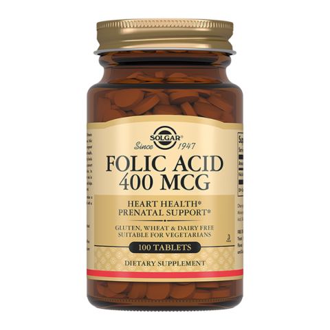 Solgar / Солгар Фолиевая кислота таблетки, 100 шт.