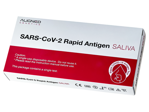 Экспресс-тест для выявления антигена SARS-CoV-2 в образцах слюны человека Gmate COVID-19 Ag Saliva, 1 шт.