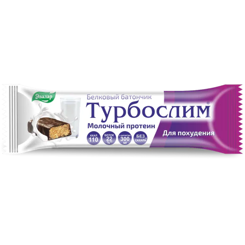 Турбослим батончик для похудения 50 г, 1 шт, Эвалар - купить по цене ...
