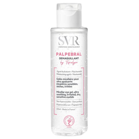 СВР (SVR) Palpebral Topialyse Мицеллярное желе для снятия макияжа с глаз, 125 мл