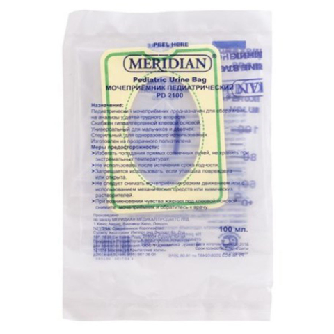 МОЧЕПРИЕМНИК МЕРИДИАН 100МЛ ДЕТСКИЙ PD2100