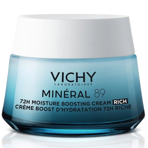 Vichy mineral 89 крем интенсивно увлажняющий 72 часа для сухой кожи 50 мл