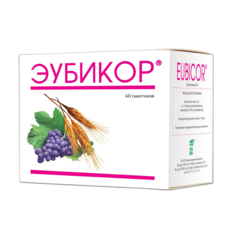 Эубикор 3г №60 пор.