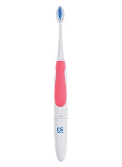 Зубная щетка электрическая звуковая CS Medica CS-161 розовая, 1 шт.