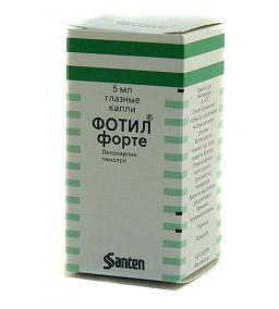 ФОТИЛ ФОРТЕ 40МГ+5МГ/МЛ 5МЛ КАПЛИ ГЛАЗНЫЕ