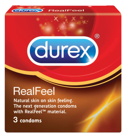 Дюрекс (Durex) Презервативы RealFeel, 3 шт.