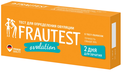 Тест-полостки на овуляцию фраутест, 5шт