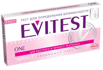 Эвитест (Evitest) Тест на беременность, 1 шт.