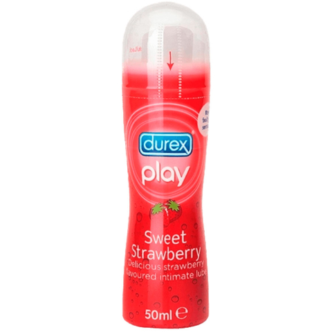 Гель-смазка Durex play sweet strawberry, 100 мл