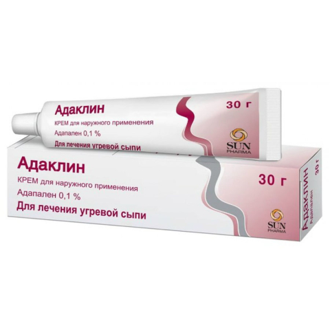 Адаклин 0,1% крем, 30 гр