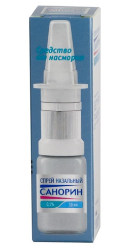 САНОРИН 0,1%-10МЛ СПРЕЙ