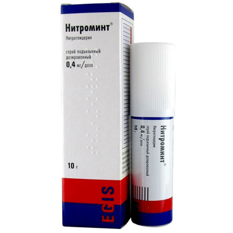 Нитроминт 10г аэрозоль, 180 доз