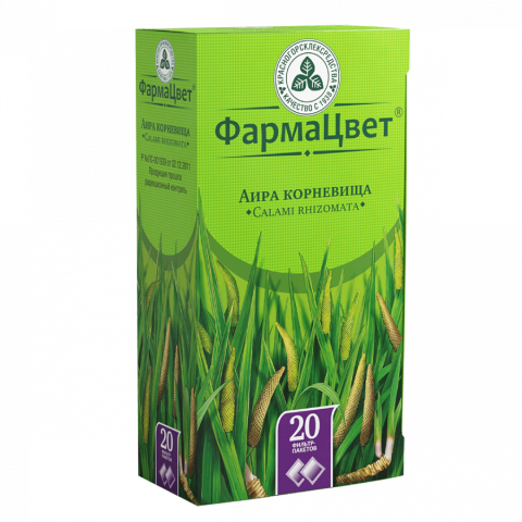 Аира корневища 1,5г фильтр-пакеты кг, 20 шт.