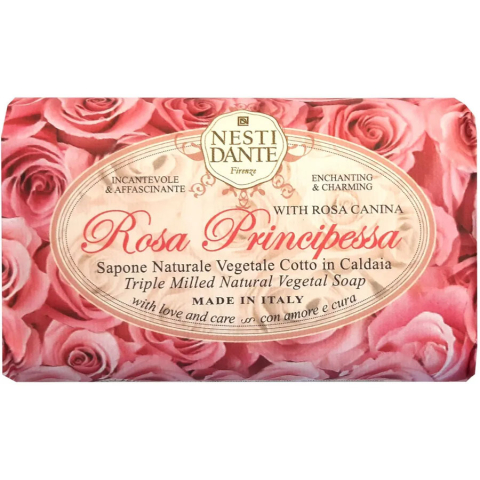 Мыло НестиДанте 150г роза принцесса