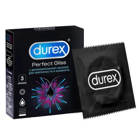 Презерватив durex perfect gliss 3 шт.
