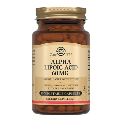 СОЛГАР АЛЬФА-ЛИПОЕВАЯ К-ТА N30 КАПС.