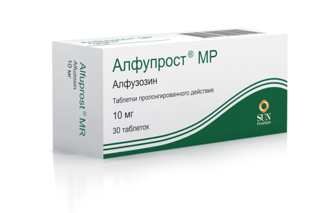 Алфупрост мр табл. пролонг 10 мг №30