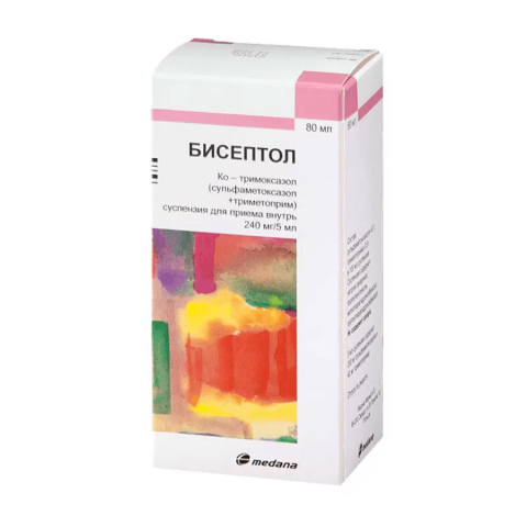 Бисептол суспензия, 80 мл