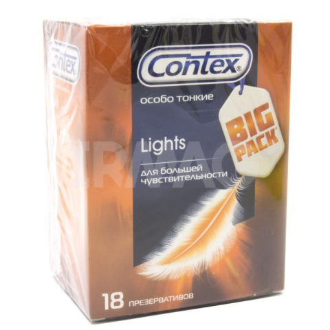 Контекс (Contex) Презервативы Lights особо тонкие, 18 шт.