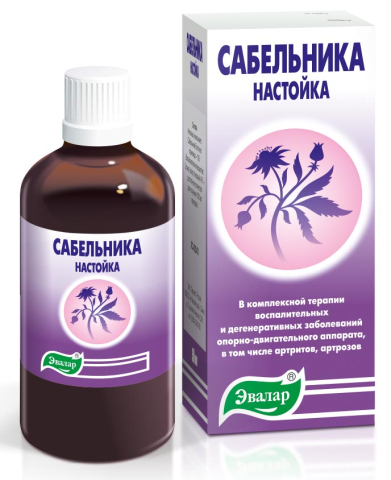 Сабельник 50мл настойка Эвалар
