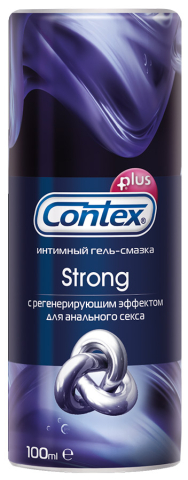 Контекс (Contex) гель-смазка Strong с экстрактом алоэ вера, 100 мл