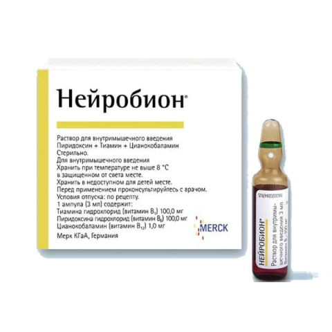 НЕЙРОБИОН 3МЛ N3 Р-Р В/М АМП.