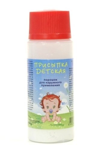 ПРИСЫПКА ДЕТСКАЯ 40Г ПОР.Д/НАРУЖ