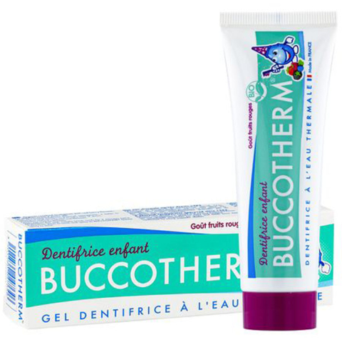 Буккотерм (Buccotherm) зубная паста  для детей 3+ вкус лесные ягоды с термальной родниковой водой, 50 мл