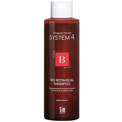 Система (System) 4 Биоботанический шампунь против выпадения и для стимуляции роста волос, 250 мл