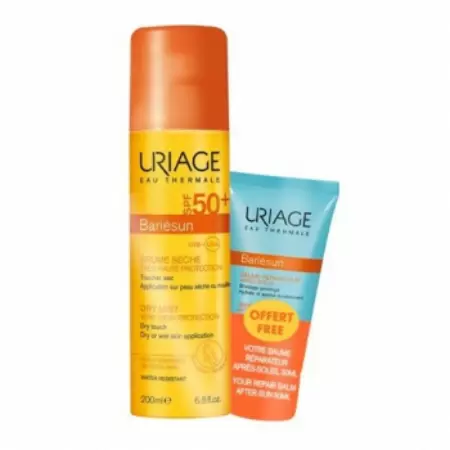 Урьяж Набор барьесан spf 50+ невидимый спрей 200 мл+ восстанавлив. бальзам