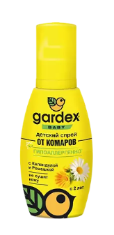 Gardex Baby Спрей от комаров для детей с 2х лет, 100 мл 1 шт