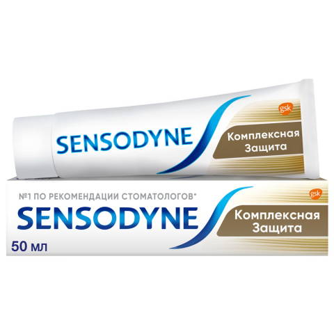 Sensodyne зубная паста тотал кэа комплексная защита, 50мл