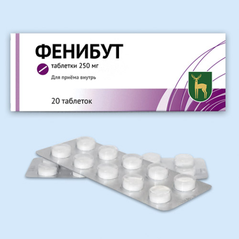 ФЕНИБУТ 250МГ N20 ТАБЛ.