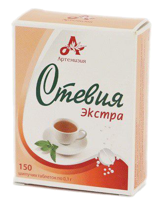 Стевия Экстра таблетки шипучие 100 мг, 150 шт.