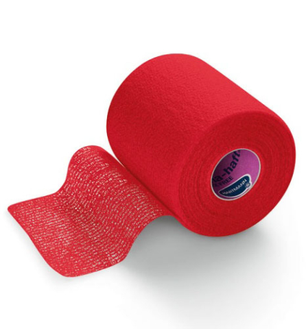 ПЕХА-ХАФТ 4МХ6СМ БИНТ ЭЛАСТ.КОГЕЗ.КРАСНЫЙ